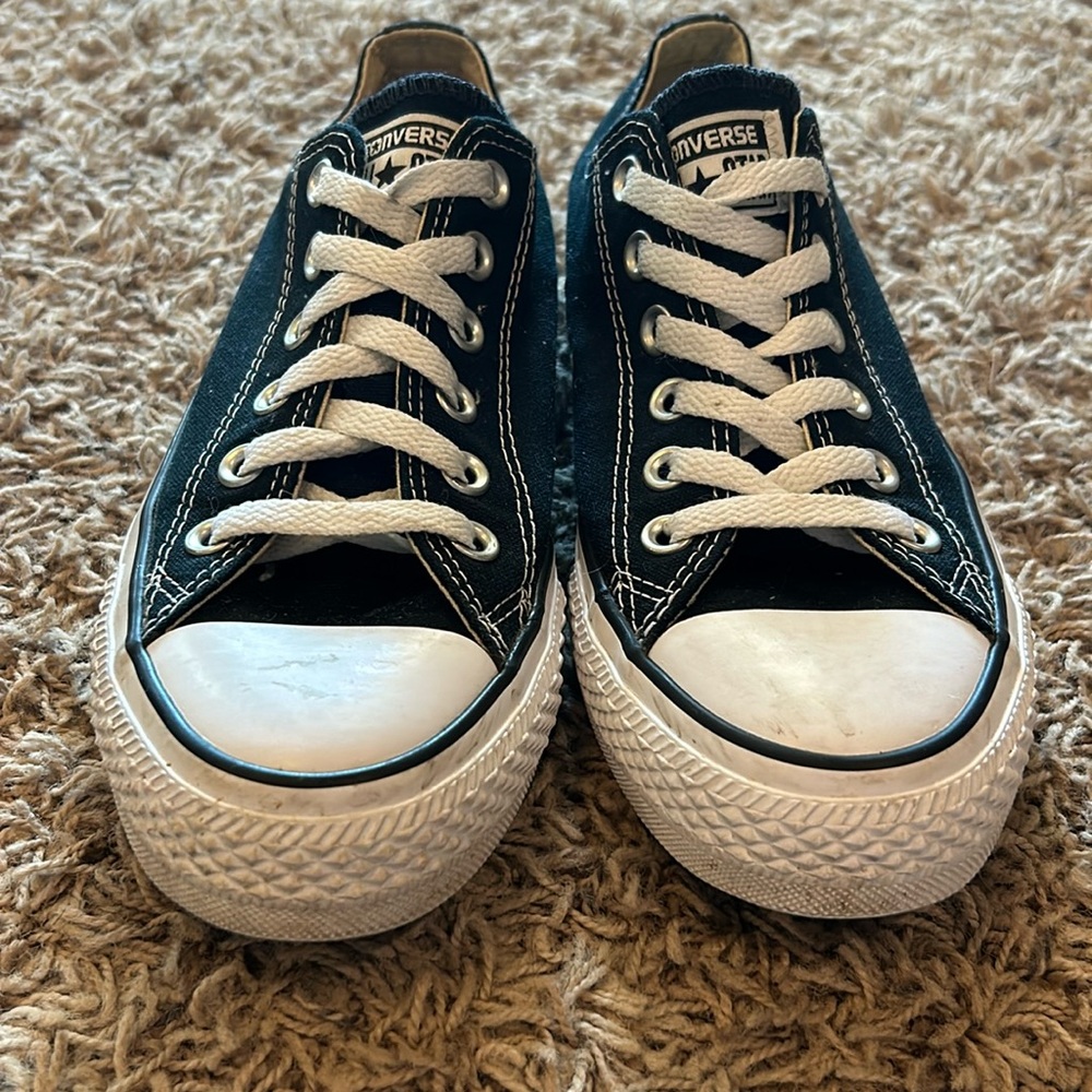 Black Low Top Converse